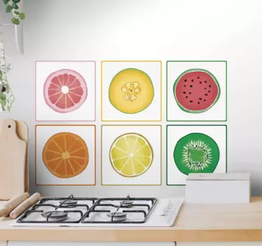 Rezanje obrobe s sadnimi ploščicami - TenStickers