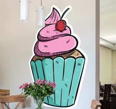 Skodelica za steno hrane za piškote - TenStickers