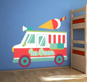 Sladoled kombi dekorativni decal - TenStickers