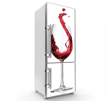 Steklo nalepke za vino hladilnik - TenStickers