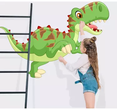 Stenska nalepka za oblikovanje dinozavrov - TenStickers