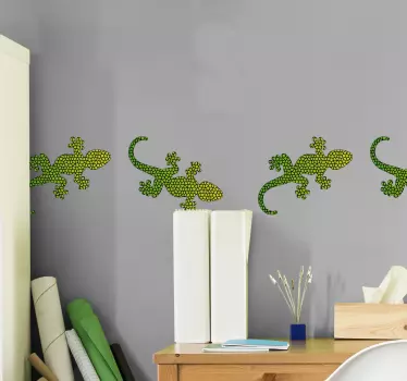 Stenske nalepke za zbiranje kuščarjev - TenStickers