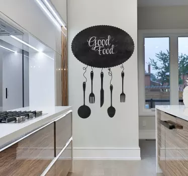 Utensiliji orodja nalepka s kredo - TenStickers