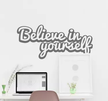 Verjamete v svojo motivacijsko nalepko - TenStickers