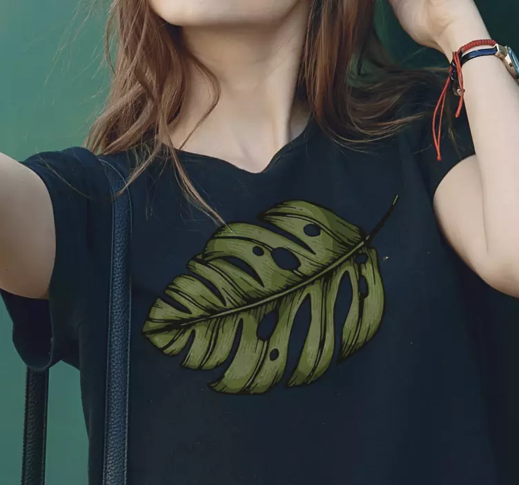 Lepa zelena majica - TenStickers