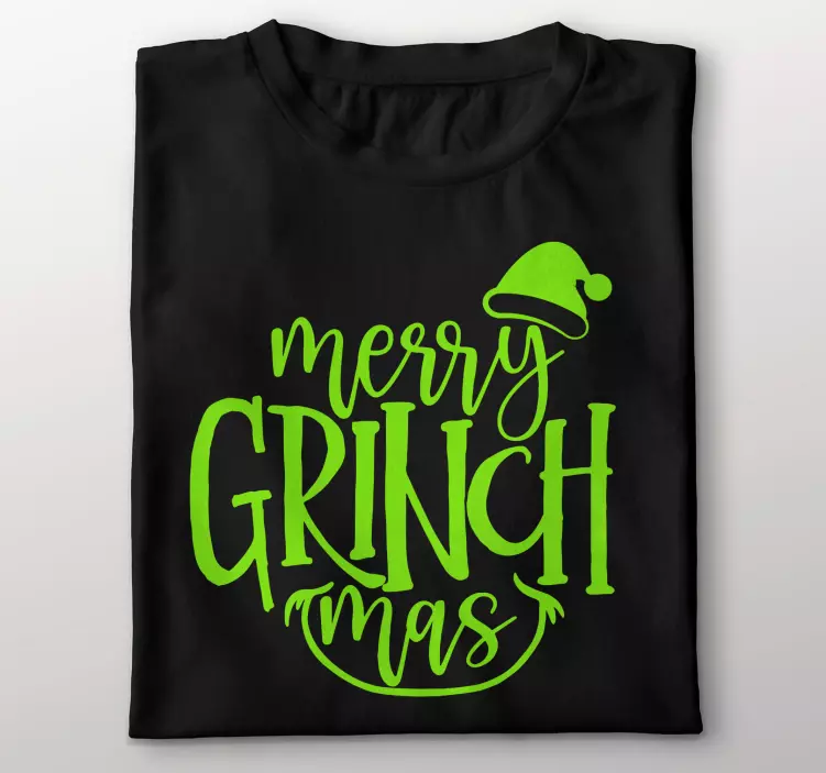 Merry grinchmas majica originalnega dizajna - TenStickers