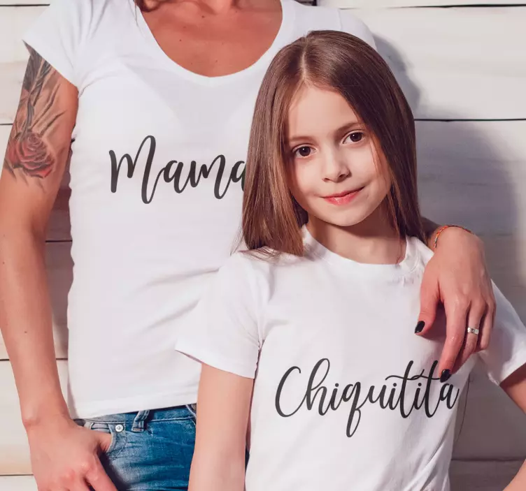 Mama hčerka mamacita in chiquitita - TenStickers