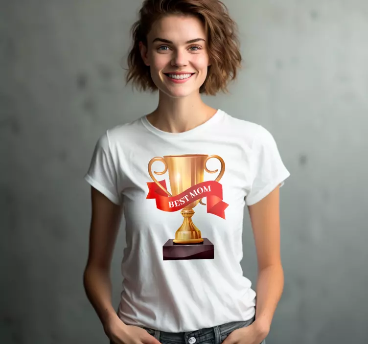 Najboljša mama majica za materinski dan - TenStickers
