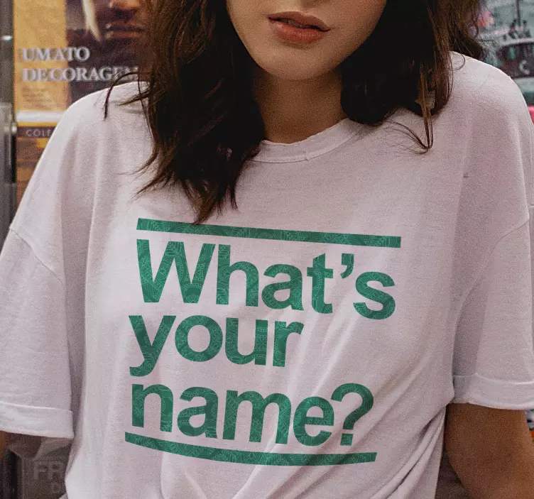 Okrasna majica za risanje ploščic - TenStickers