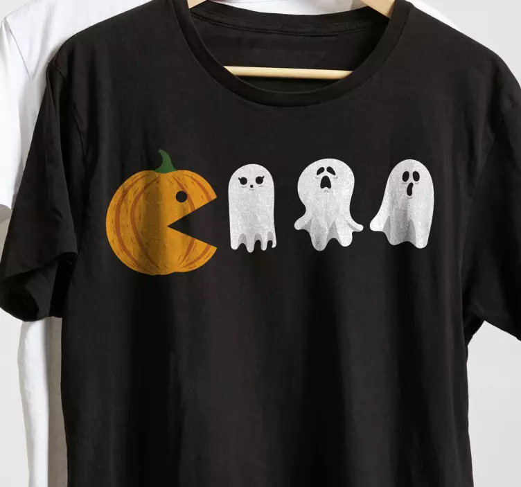 Hac halloween majica pac man in ghost - TenStickers