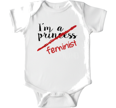 Dojenčkova majica z modernim feminističnim tiskom - TenStickers