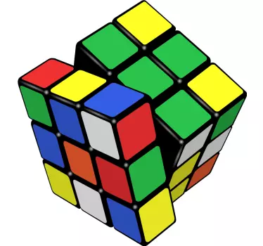 Majica iz kocke rubik - TenStickers