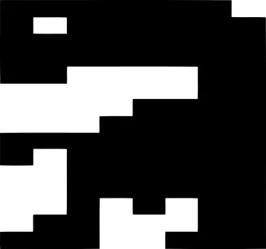 Pixelated monster graphic majica - TenStickers