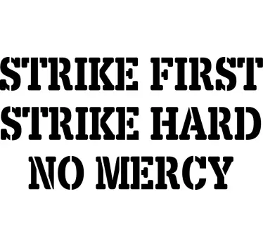 Bold motivational statement majica - TenStickers