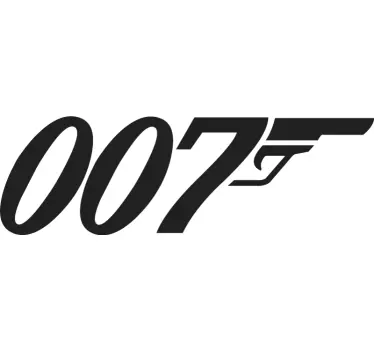 Majica z logotipom filma 007 - TenStickers