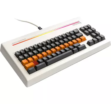 Retro računalniška tipkovnicaRetro računalniška tipkovnica majica - TenStickers