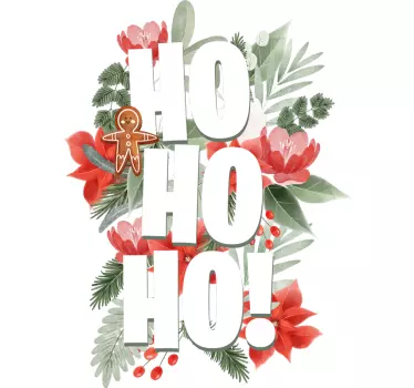 Ho ho ho! božična majica - TenStickers