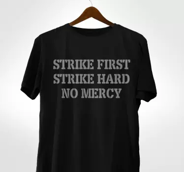 Bold motivational statement majica - TenStickers