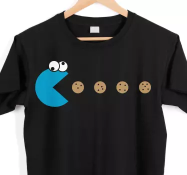 Colorful cookie monster majica - TenStickers
