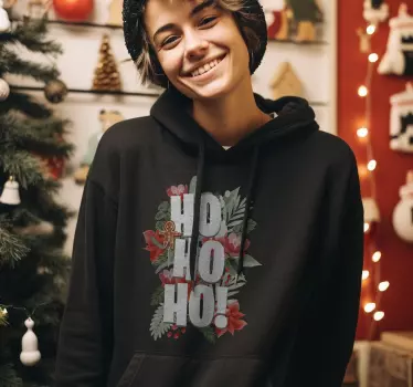 Ho ho ho! božična majica - TenStickers