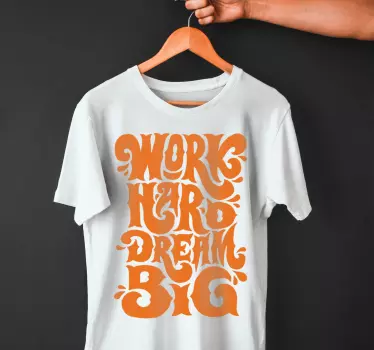 Inspirational quote clothing majica - TenStickers