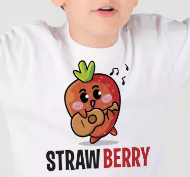 Jagodna majica otroška majica - TenStickers