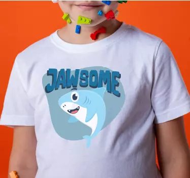 Jawsome shark design majica - TenStickers