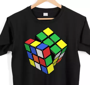 Majica iz kocke rubik - TenStickers