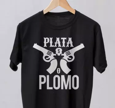 Majica plata plomo oro in srebro - TenStickers