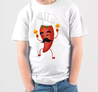 Majica z grafiti iz risank chilli chef - TenStickers