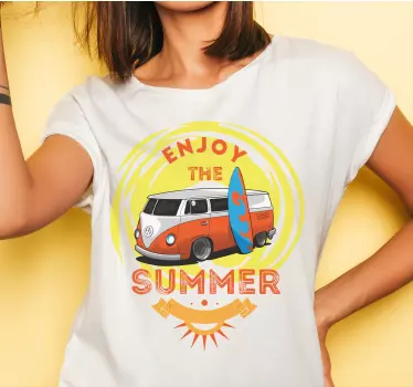 Risan kombi z majico za deskanje - TenStickers