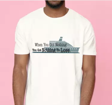 Titanic film majica motivacijski citat - TenStickers