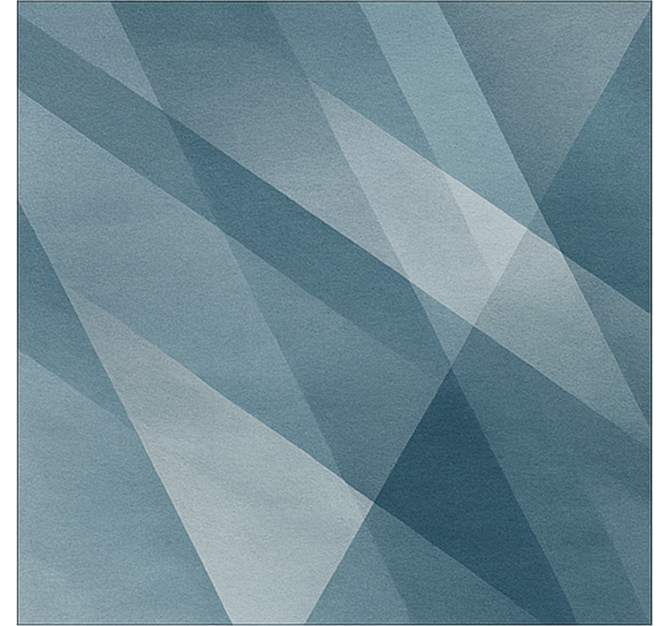 Abstraktni geometrijski gradient Vinilna preproga za jedilnico - TenStickers