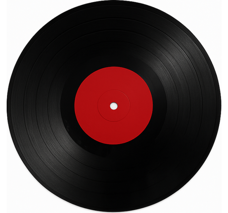 Velikanska vinilna plošča Vinilna preproga za jedilnico - TenStickers