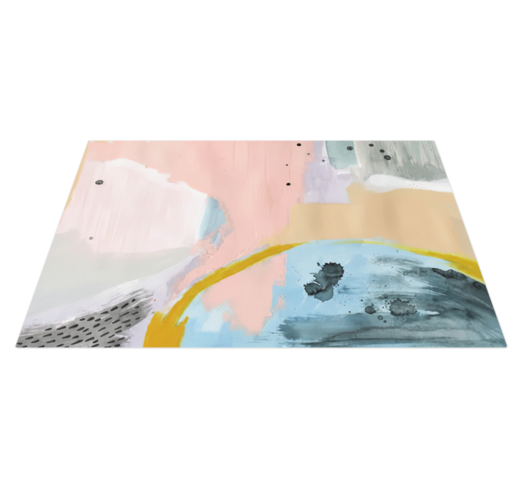 Collerfull art vinilna preproga za dnevno sobo - TenStickers