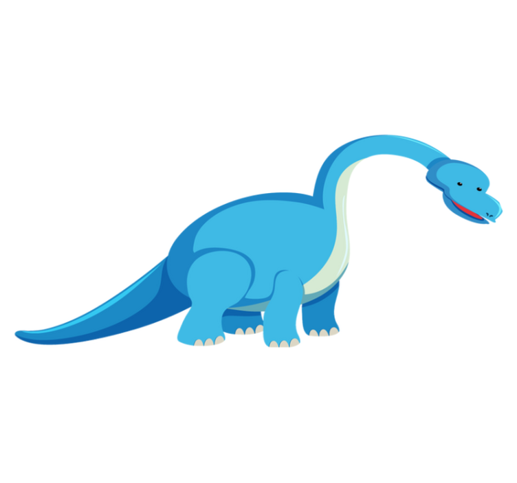 Tepih z živalskim potiskom ljubka figura dinozavra - TenStickers