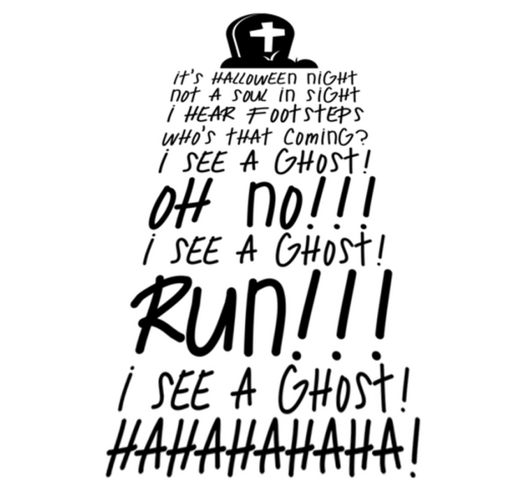 Vinilna preproga za noč čarovnic plesni hit - TenStickers