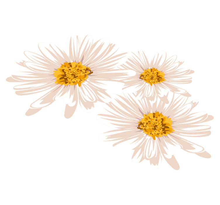 Cvetlična vinilna preproga očarljiv cvetlični aranžma - TenStickers