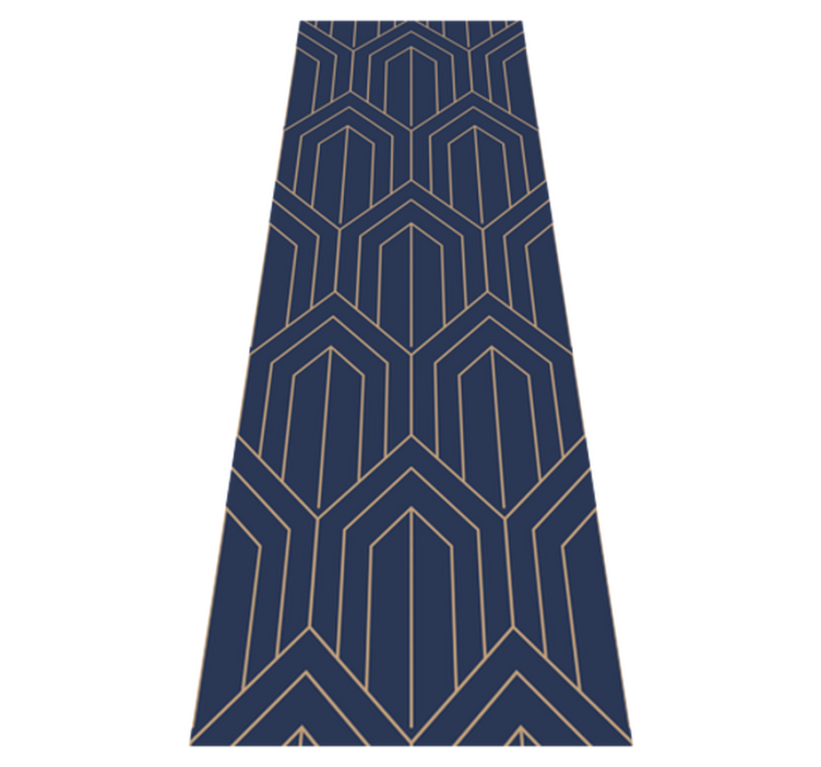 Vinilne preproge z geometrijskimi vzorci kayla metallic - TenStickers