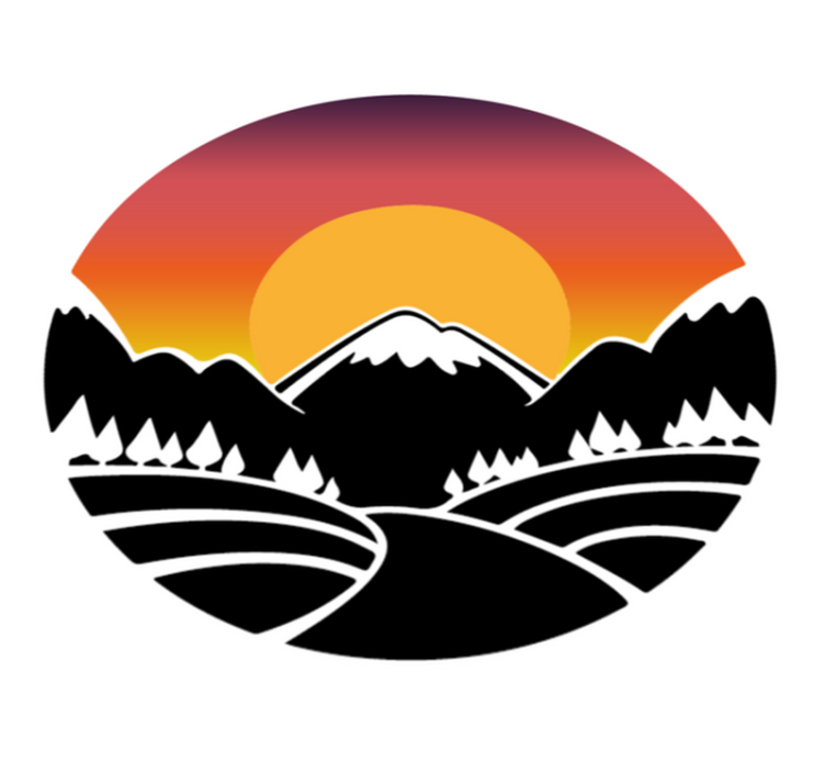 Naravne vinilne preproge gora in gozd - TenStickers