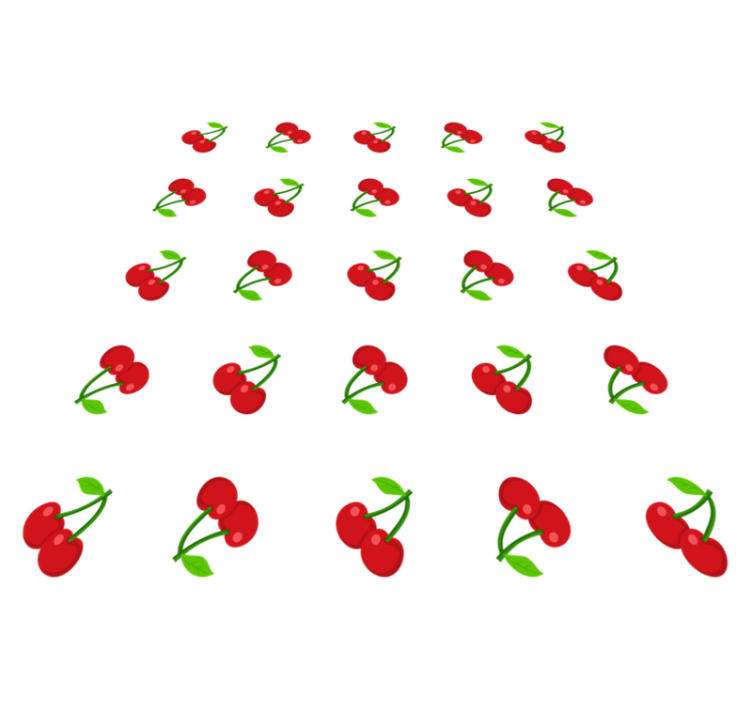 Naravne vinilne preproge z motivom češnjevih cvetov - TenStickers