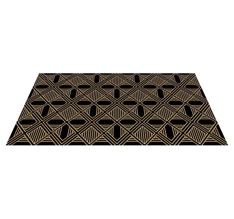 Vinilne preproge z geometrijskimi vzorci v slogu art deco - TenStickers
