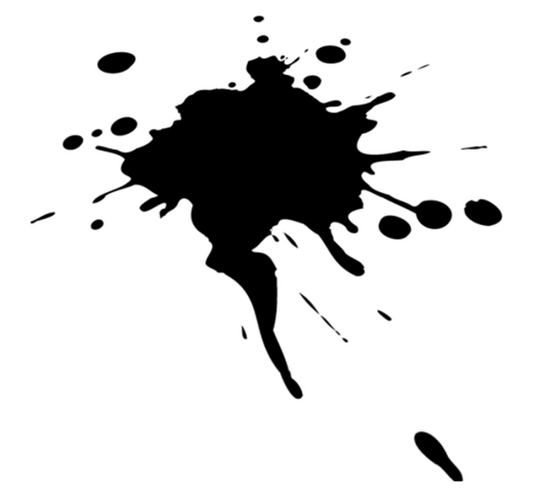 Vinilne preproge z geometrijskimi vzorci z učinkom brizganja - TenStickers