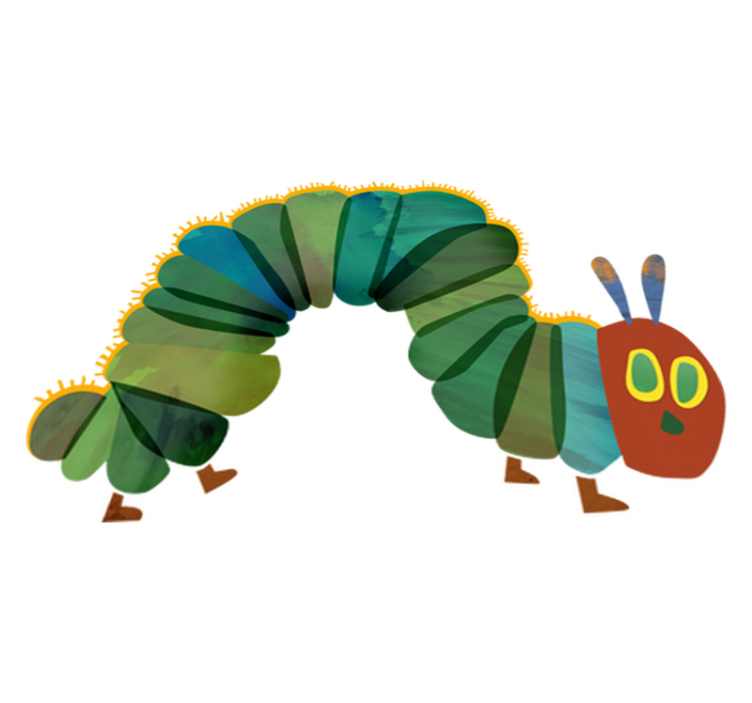 Otroške vinilna preproga nenasitni rupek - TenStickers