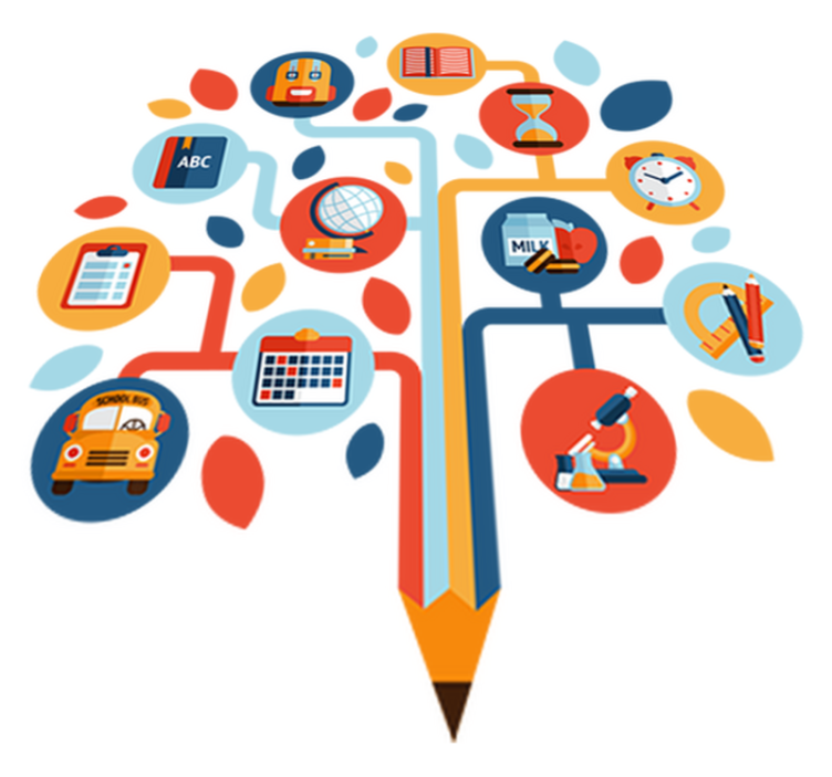 Otroške vinilna preproga drevo znanosti - TenStickers