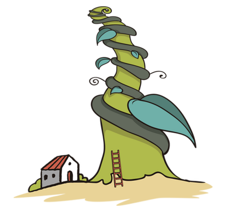 Otroške vinilna preproga Čarobna zrna - TenStickers