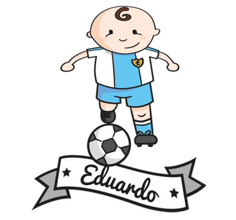 Otroške vinilna preproga lionel messi - TenStickers