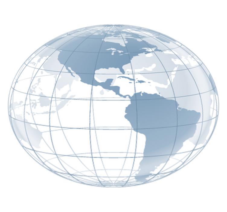 Vinilne preproge za spalnico zemlja modre amerike - TenStickers