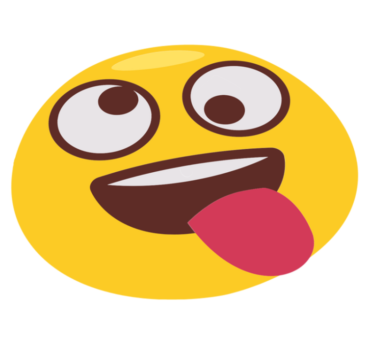 Otroške vinilna preproga igraj se z emotikoni - TenStickers