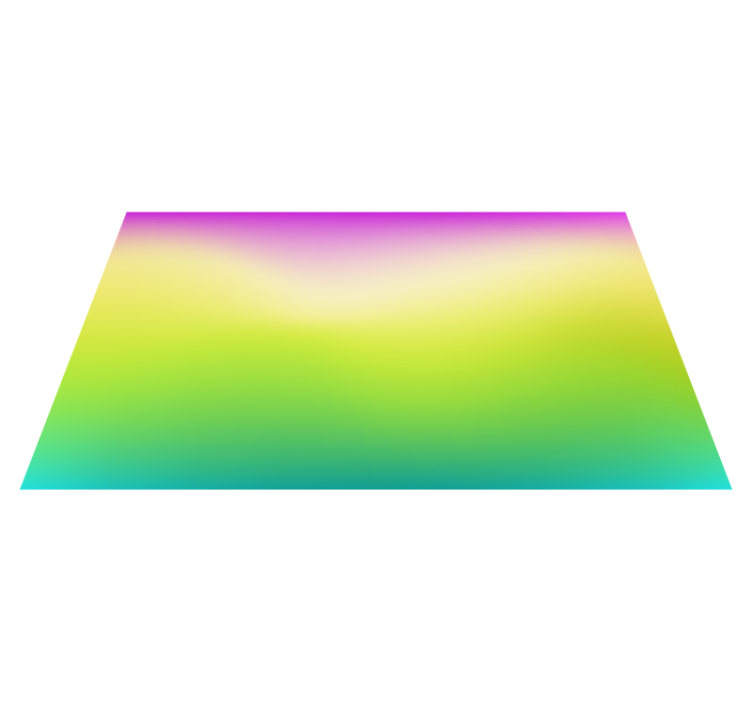 Krasen fluorescenčno obarvan sodoben vinilni preprog - TenStickers